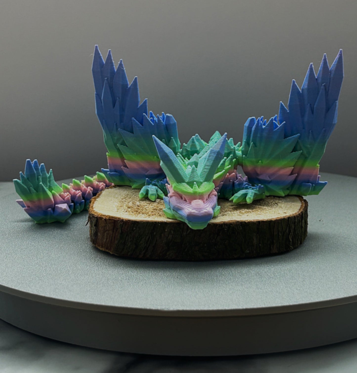 Dragon Diamant avec des ailes
