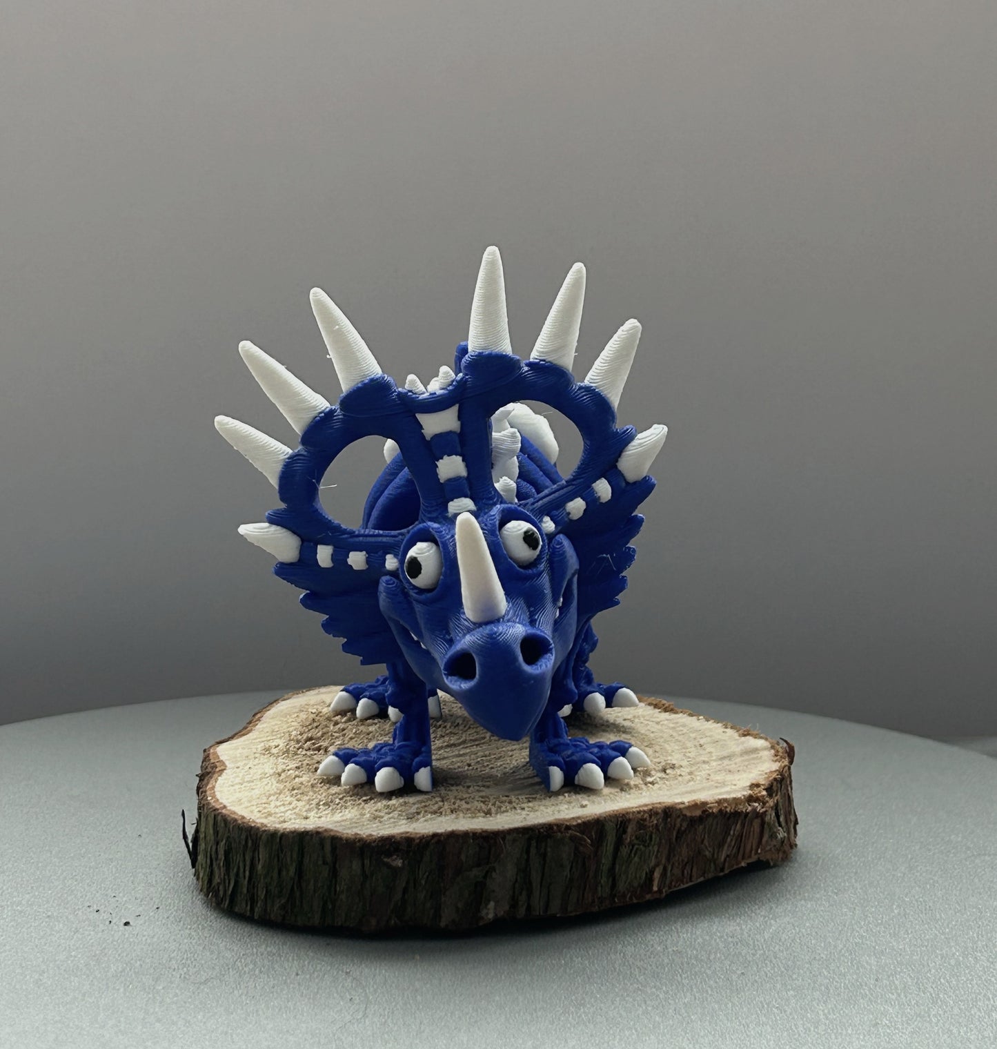 Squelette de Tricératops