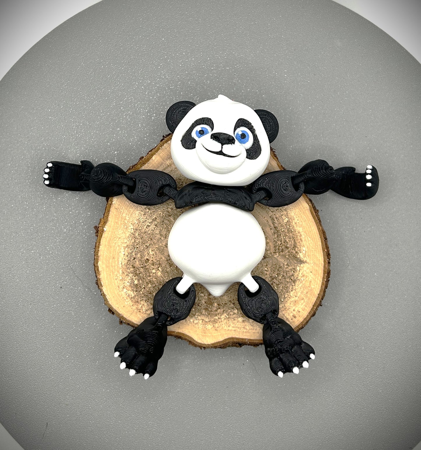 Panda à longues pattes